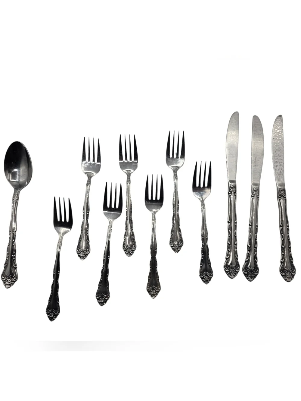 Sears Roebuck LAKEWOOD Tradition Stainless USA / Oneida Silverware Forks Knives